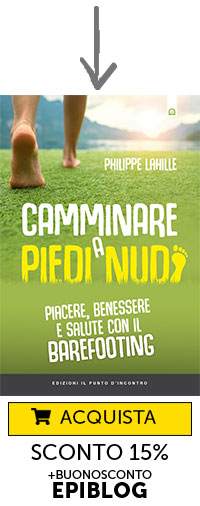 Libro Camminare a piedi nudi di Philippe Lahille