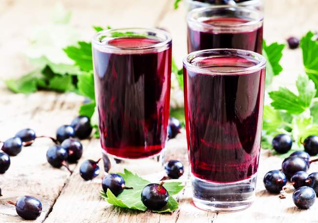 Succo di ribes nero per cistite